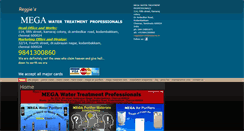 Desktop Screenshot of megawaterpurifier.net