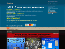 Tablet Screenshot of megawaterpurifier.net
